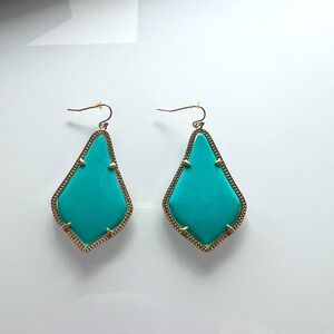 Kendra Scott Alex Drop Earrings turquoise
